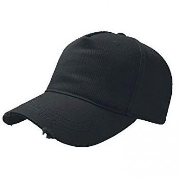 Atlantis Cargo Weathered Visor 5 Panel Cap One Size black