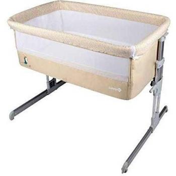 Safety 1st Calidoo Beistellbett – farbenfrohes, verstellbares Bettchen