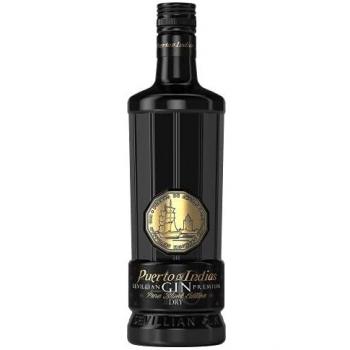 Puerto De Indias Pure Black Edition Dry Gin 0,7 l