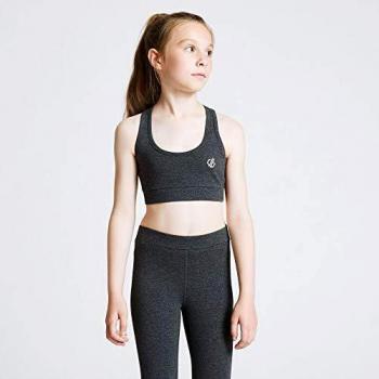 Dare 2B Lightweight Trendy Crop Top – Girls, Grey, Size 7Y
