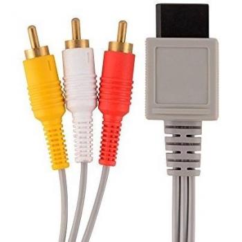 Cavo Video‑Audio RCA Dorato Wii