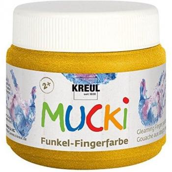 Mucki 150 ml Metallic Gold Art Paint