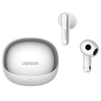 Ugreen HiTune H6 Pro – Bluetooth 5.2, écouteurs semi‑intra‑auriculaires, blanc
