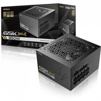 Antec GSK ATX3.1 850W Full‑Modular 80+ Gold PSU – Silent Fan, JP Caps, CircuitShield
