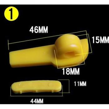 10-Piece Tyre Bird Head Accessories Pads