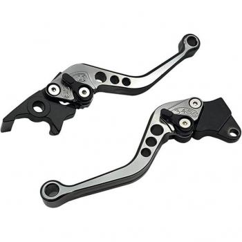 Alloy Brake and Clutch Levers for Motorbike Modification (Set of 2)