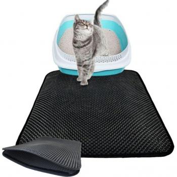 Alfombra Antideslizante para Arena de Gatos