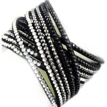 Lily Sissi Bracelet Gris Nocturne