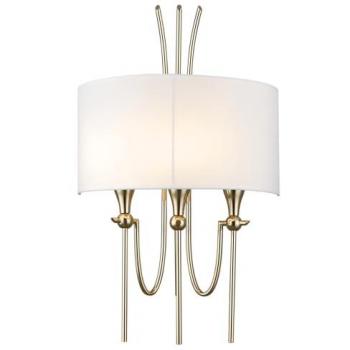 Oro Vegas Tripla Lampada da Parete Cosmo