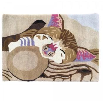 Tapis Enfant Motif Animaux Chat