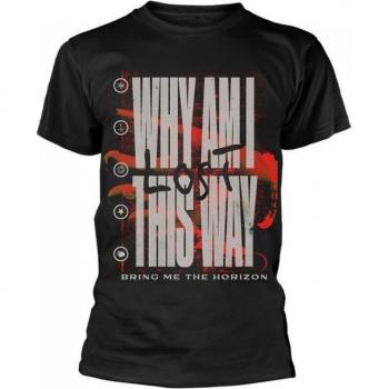 Black XL Why Am I This Way Band Tee