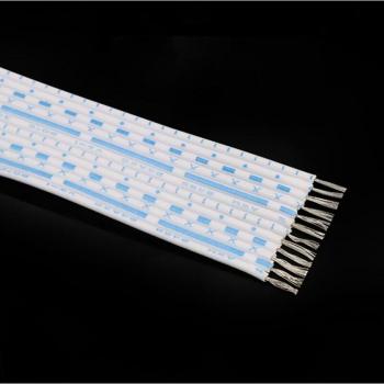 Cable de Conexión Azul y Blanco UL2468 24AWG – 6‑12 Pines