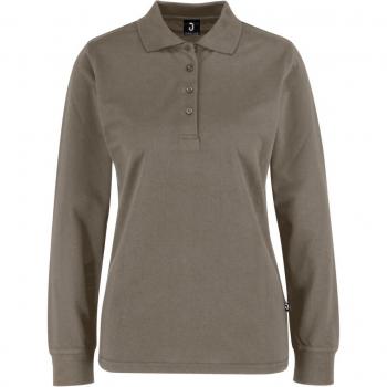 Polo da donna JOBELINE Fly manica lunga 3XL tortora