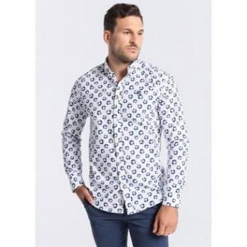 Camisa Bendorff para caballeros, versión de manga larga, con tela de primera calidad y acabado sofisticado