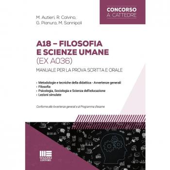 A18 filosofia e scienze umane