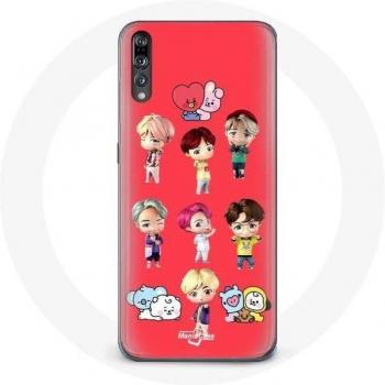 Huawei P20 Hülle BTS TinyTAN Animation BT21