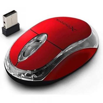 Harrier XM105R Mouse Wireless 3D Rosso 1000 dpi