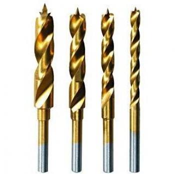 Dremel 4 Piece Brad Point Wood Drill Bit Set