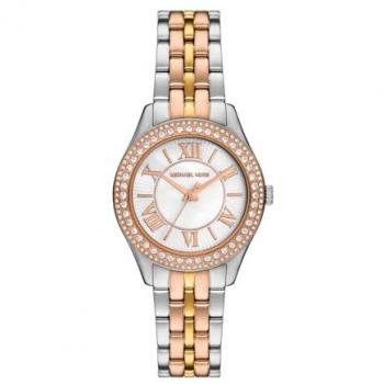 Michael Kors Mini Harlowe Dames Horloge MK4846 – Compacte gouden damesklok, perfecte balans tussen stijl en functionaliteit