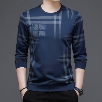 BROWON Men's O-Neck Pullover T-Shirt