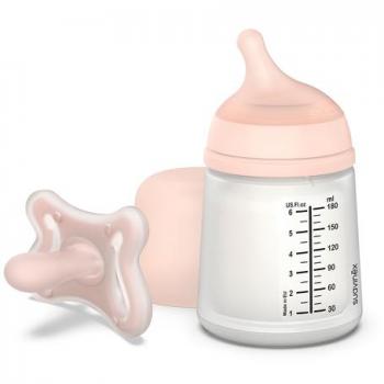 Suavinex Duo Biberon et Sucette Zero Zero