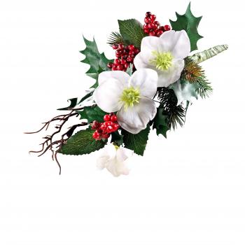 IGEAs Unisex-Christrose-Blumenkorb