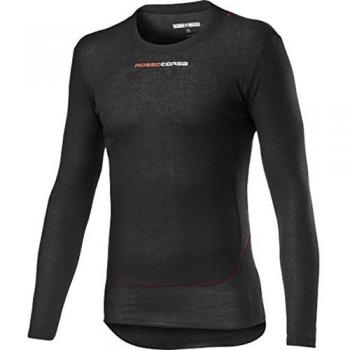 Camiseta interior Castelli Prosecco Tech Rosso Corsa manga larga