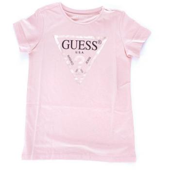 Vestiamo i Piccoli: T-shirt Guess Rosa Logo