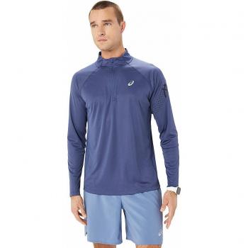 ASICS Herren Laufshirt Icon LS 1/2 Zip