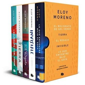 Eloy Moreno (Estuche con: El bolígrafo de gel verde | Tierra | El regalo | Invisible | Lo que encontraré bajo el sofá) (Ficción)
