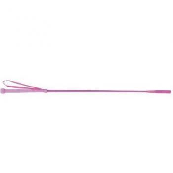Fouet d'équitation HySCHOOL Bright 24in rose