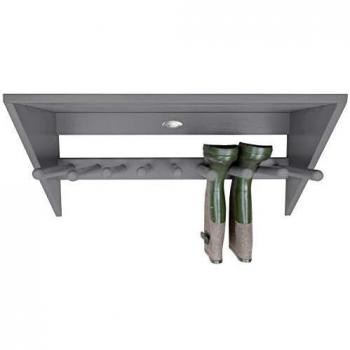 Wall‑Mounted Footwear Shelf
