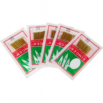 50Pcs Sewing Needles for Singer HAX1 130/705H Compatible with Brother, Janome, Pfaff, Toyota, Elna, Viking