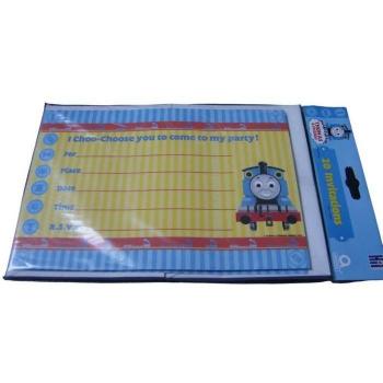 Thomas & Friends Einladungskarten Set (20 Stück)