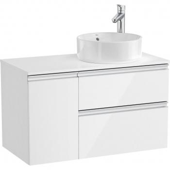 Roca Meuble Bas 2 Tiroirs Blanc 805x460