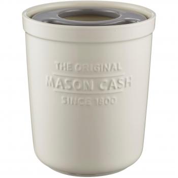 Mason Cash Kitchen Utensil Pot and Trivet, Ceramic, Off/White, 16 x 16 x 20 cm