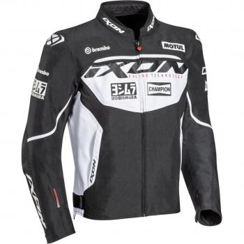 NeroBianco Matrix Evo Giacca Moto Ixon L