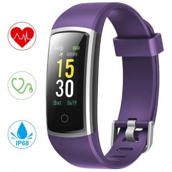 YONMIG FitTracker Smartwatch Impermeabile 100% IP68 Pressione Sanguigna e Contapassi