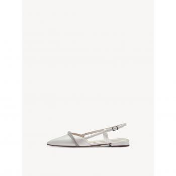 Tamaris ballerine bianche con cinturino