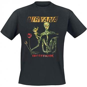 Nirvana T-Shirt Reformant Incesticide schwarz für Herren XL
