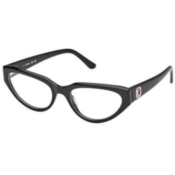 Acétate Monture Guess Femme Noir Cat Eye