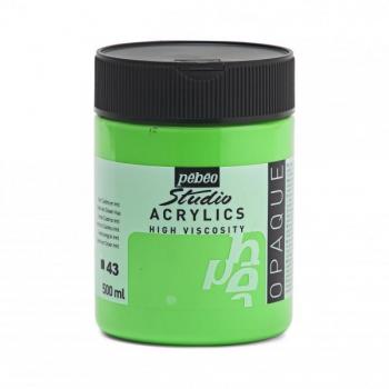 Studio Acrylics PEBEO 500 ml Kadmiumgrün