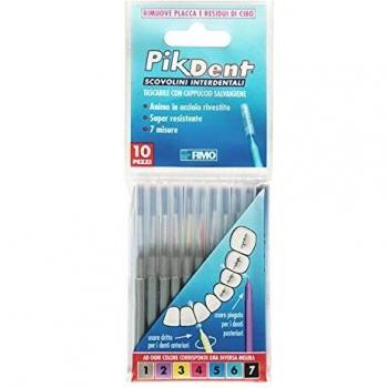 Pikdent Scovolino 1 Grigio 0,4 mm 10 pezzi