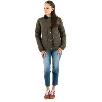 Piumino Superdry Liner Donna in Army Khaki