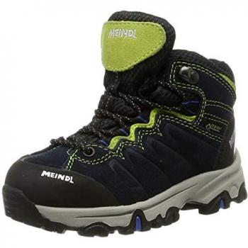 Meindl Minnesota Junior GTX Kinder Wanderschuh, Unisex, Grau (lemon/grau 022)