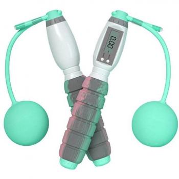 Fitness-Springseil ohne Kabel mit digitalem Zähler
