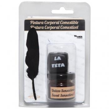 Pintura Corporal Sabor Chocolate + Dado