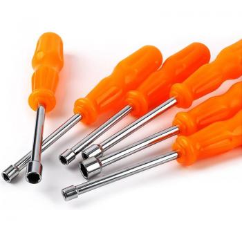ELECALL Mini Schraubendreher mit Hex-Bit und Bohrer-Adapter 5-10mm