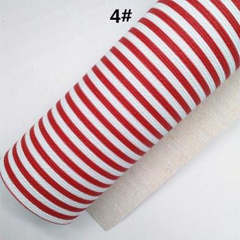Tela sintética de imitación piel rayada 21x29cm, 1 ud