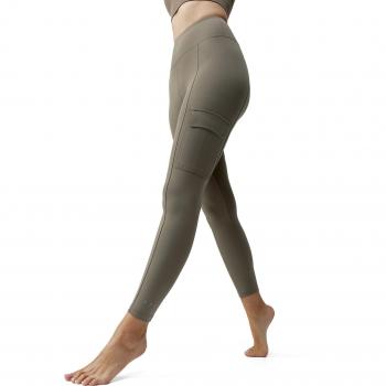Leggings Cargo Femme Born Living Yoga Vert Olive